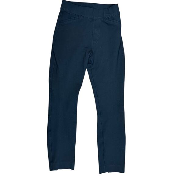 Spanx The Perfect Pant Ankle Backseam Skinny Black Stretchy Ponte Knit size XS - Picture 4 of 12